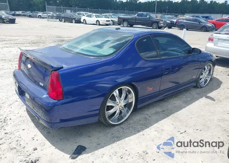 2006 Chevrolet Monte Carlo Ss from USA, damaged, VIN 2G1WL15C169363599